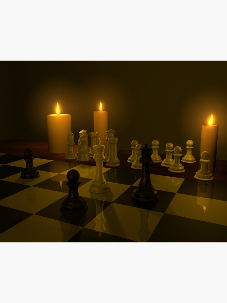 Dark and smoky chess game