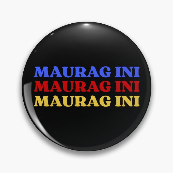Item preview, Maurag ini. Angat Buhay lahat, Philippine flag colors blue red yellow designed and sold by efenem.