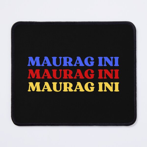 Item preview, Maurag ini. Angat Buhay lahat, Philippine flag colors blue red yellow designed and sold by efenem.