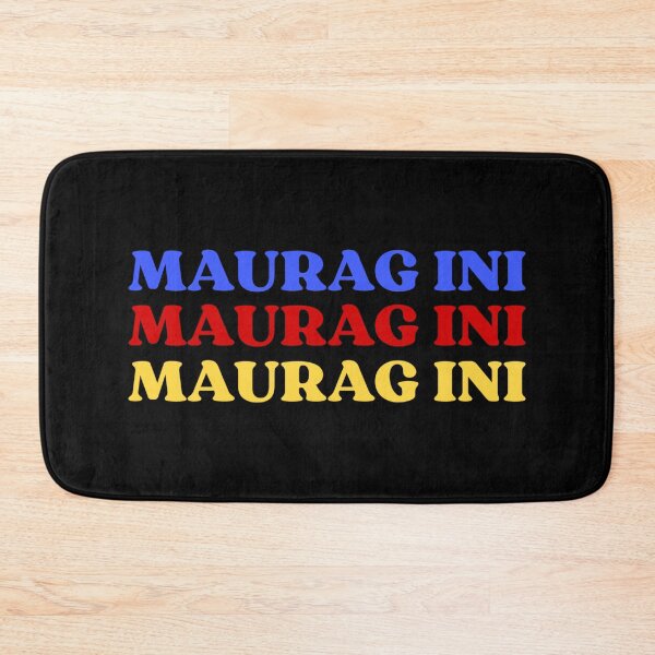 Item preview, Maurag ini. Angat Buhay lahat, Philippine flag colors blue red yellow designed and sold by efenem.