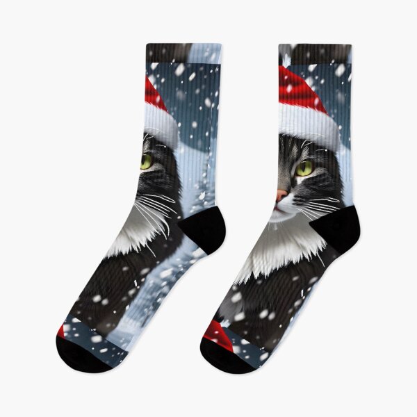 Item preview, Christmas Cat - Modern Digital Art designed and sold by Ai-michiart.