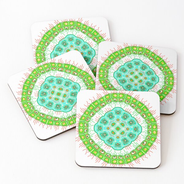 Item preview, Plant cellular mandala  designed and sold by Osher-BioArt.