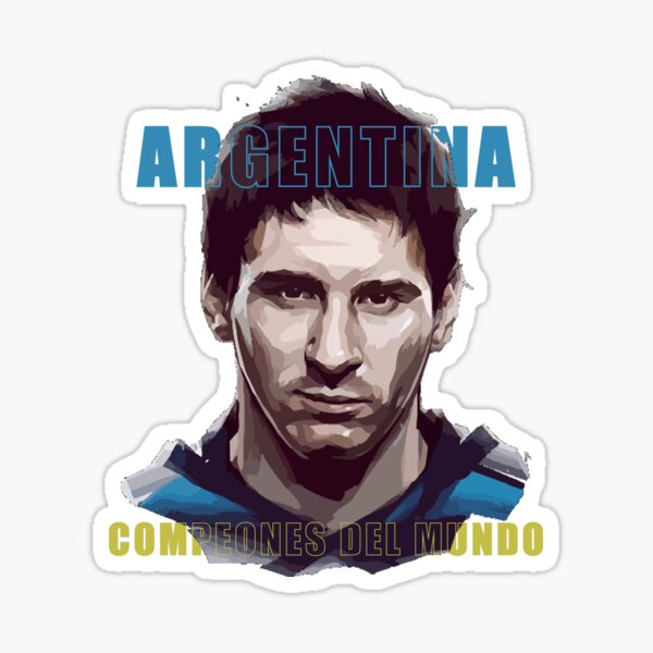 Argentina World Champions Graphic Round Neck Tshirt - Footballmonk