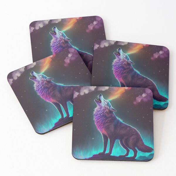 Item preview, lone wolf howls at the moon designed and sold by Dicoart.