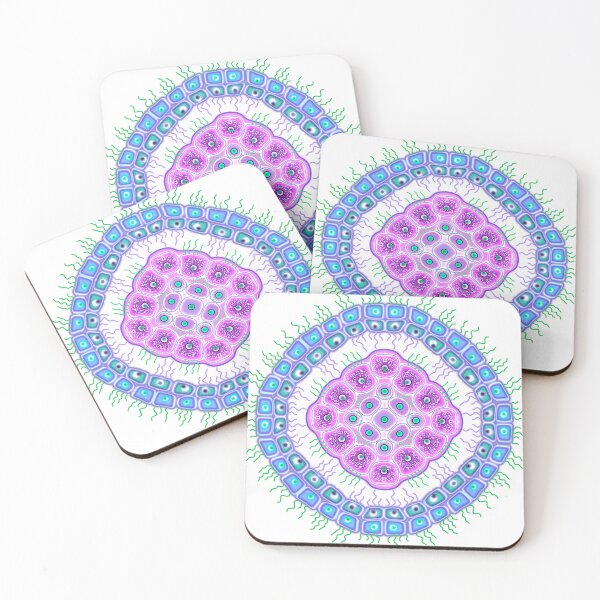 Item preview, Plant cellular mandala  designed and sold by Osher-BioArt.