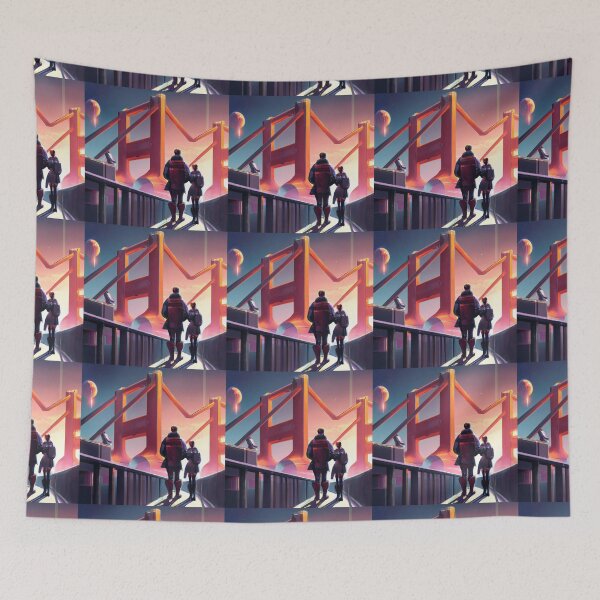 Item preview, Futuristic San Francisco in 3022 (V2) designed and sold by Lilieae.