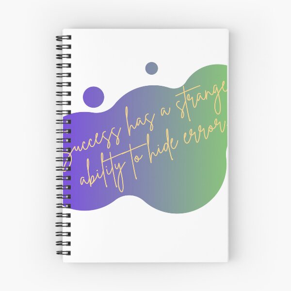 Item preview, Success has a strange ability to hide error. designed and sold by geartes.