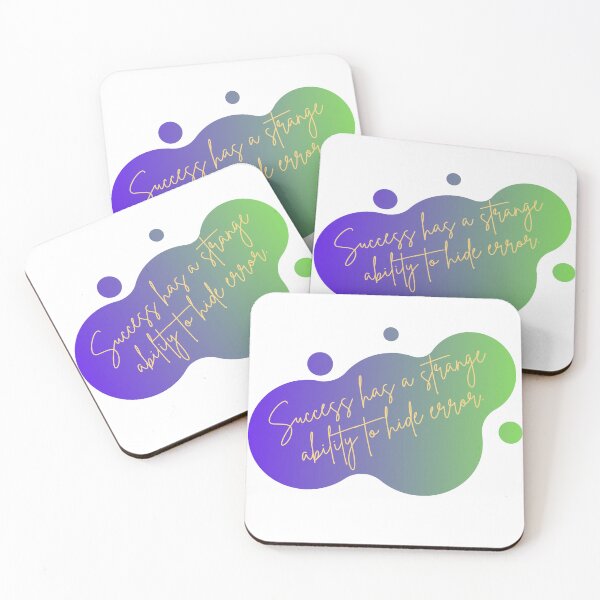 Item preview, Success has a strange ability to hide error. designed and sold by geartes.