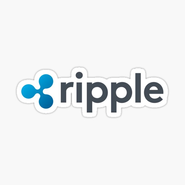 Ripple #1 (XRP) Sticker