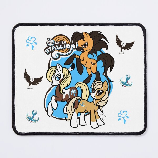 Item preview, My little stallion (white and green background) designed and sold by cabado.
