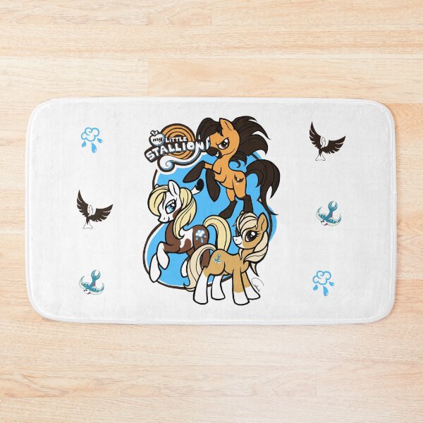 Item preview, My little stallion (white and green background) designed and sold by cabado.