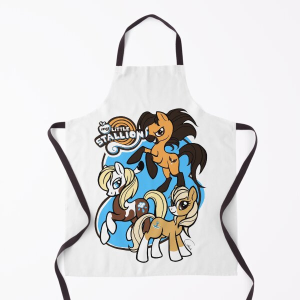 Item preview, My little stallion (white and green background) designed and sold by cabado.