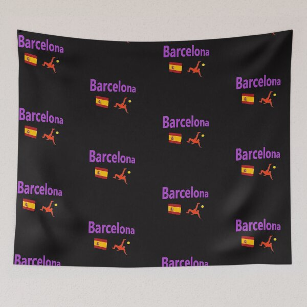 Item preview, Barcelona, Spain Soccer abstract design  designed and sold by lobodelnoir.