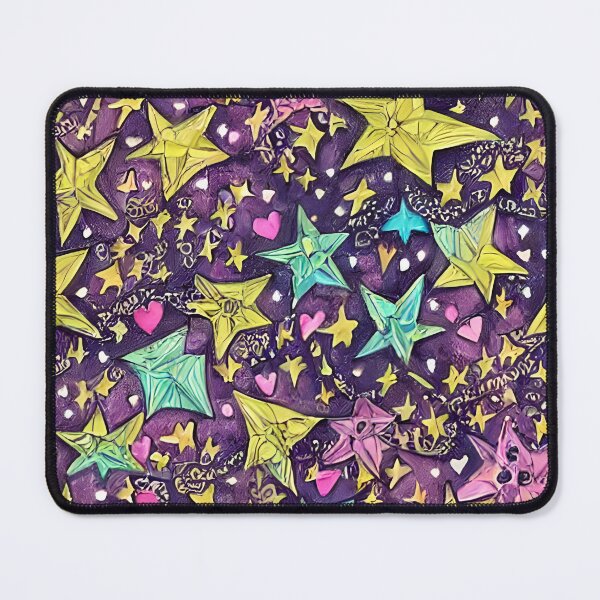 Item preview, Gothic Stars and Hearts Pattern Dark and Romantic Designs for Gothic Enthusiasts 7 designed and sold by Bits-X-Pieces.