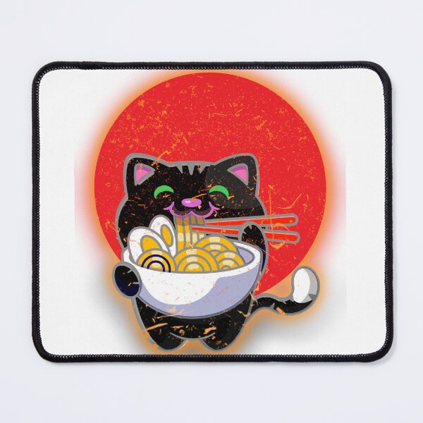 Item preview, Ramen Cat Kawaii Anime Japanese Kawaii Neko. designed and sold by ABDENNOUR Slimane.