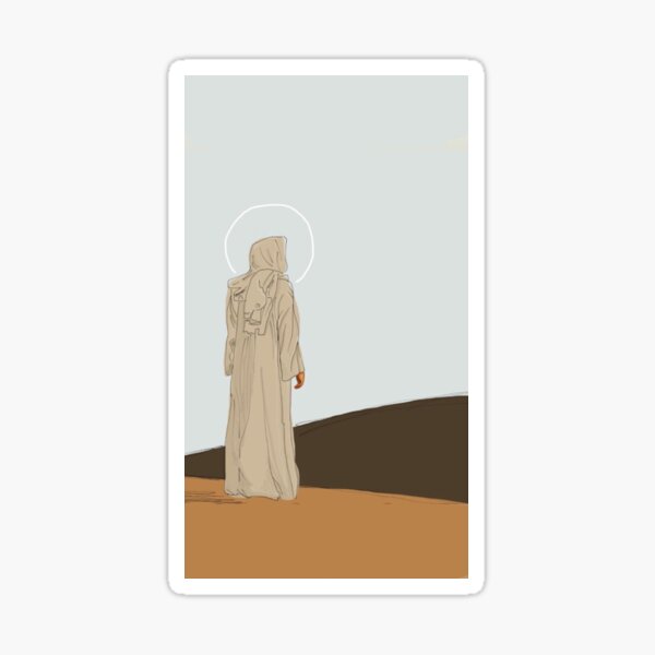 Illustration chrétienne, Jésus Christ Sticker