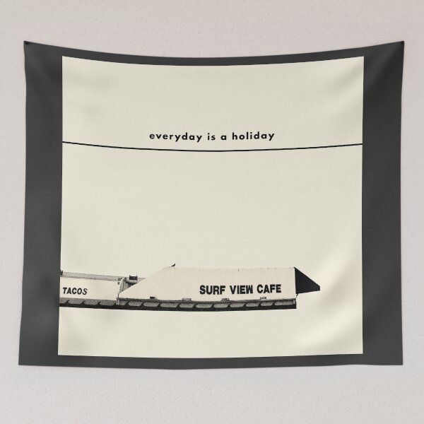 Item preview, Travel Photography - everyday is a holiday - Santa Monica, Califolnia designed and sold by natural-neutral.