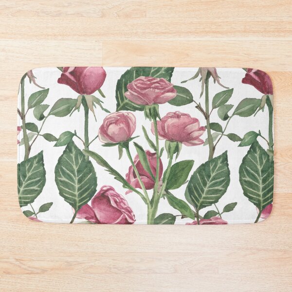 Item preview, Beautiful Watercolor Roses with Stems and Leaves designed and sold by silviaol.