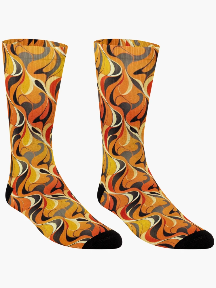 Thumbnail 3 of 5, Socks, Color Combination Pattern designed and sold by BuraxisDesigns.
