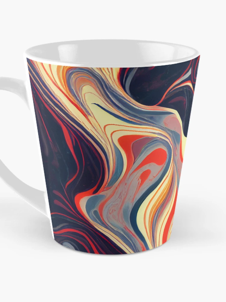 Thumbnail 3 of 4, Coffee Mug, Color Combination Pattern designed and sold by BuraxisDesigns.