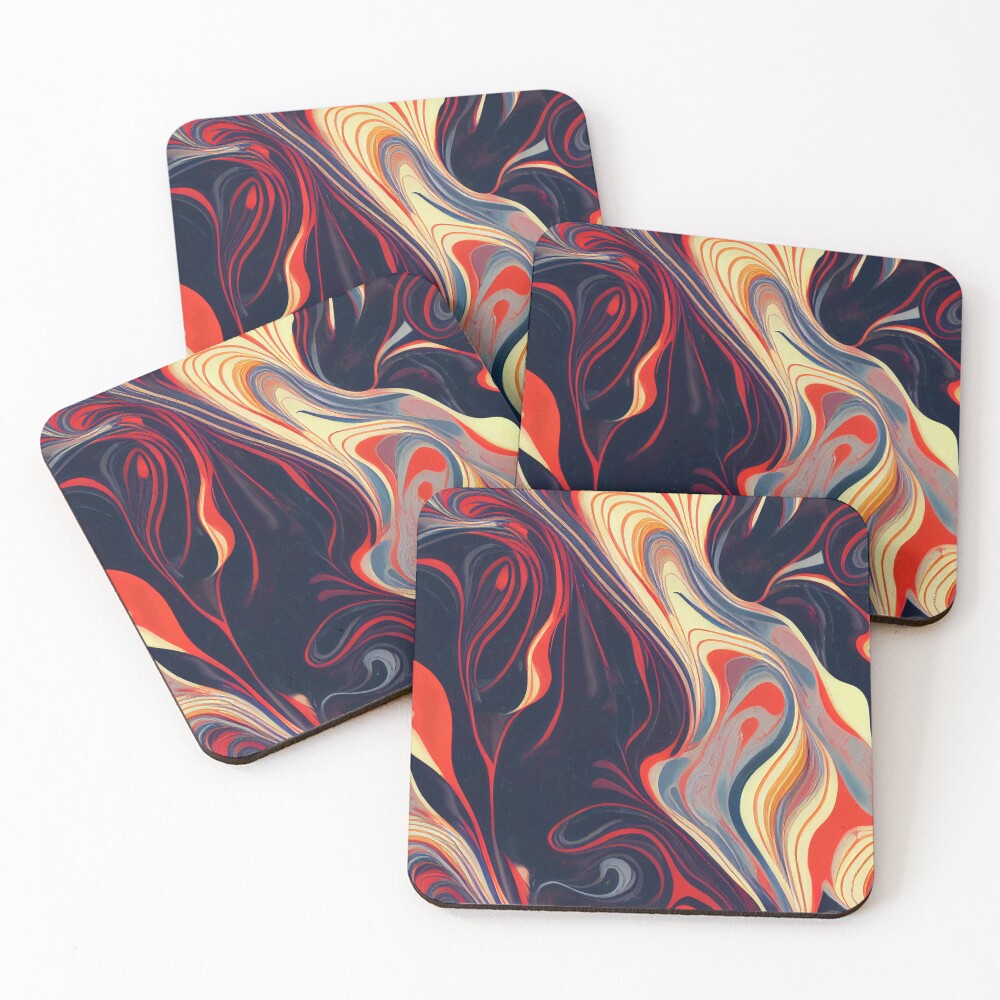 Item preview, Coasters (Set of 4) designed and sold by BuraxisDesigns.
