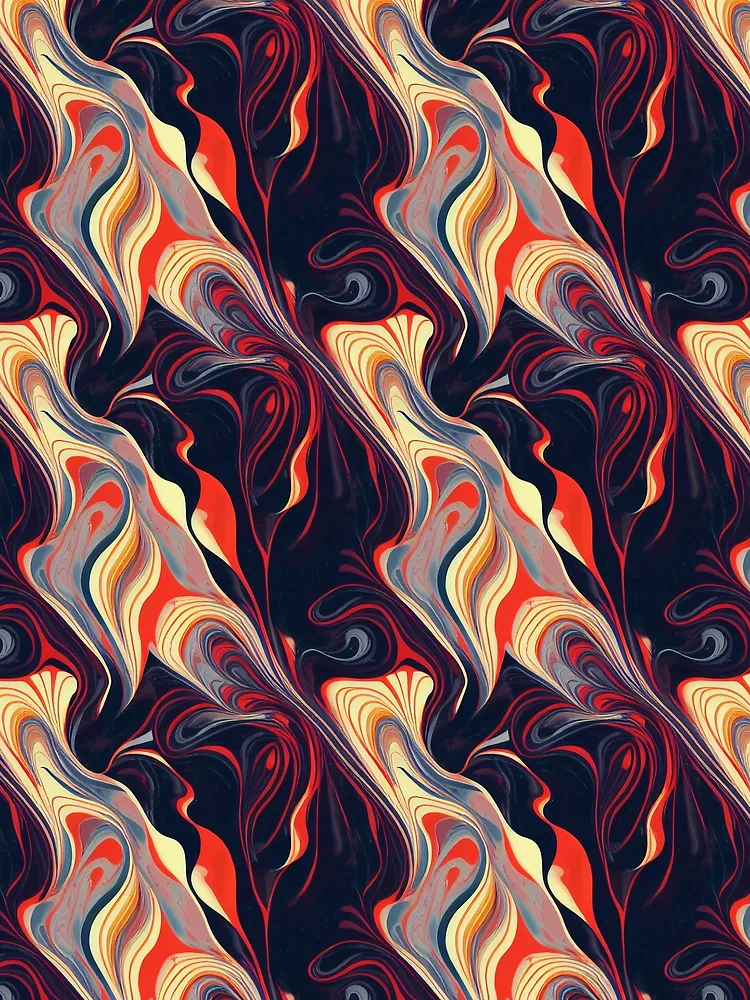 Thumbnail 3 of 3, Scarf, Color Combination Pattern designed and sold by BuraxisDesigns.