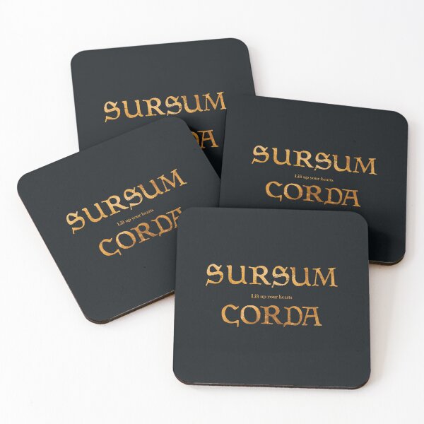 Item preview, Sursum Corda, Spero, Lift Up Your Hearts, Latin Motto designed and sold by Careful Disorder.