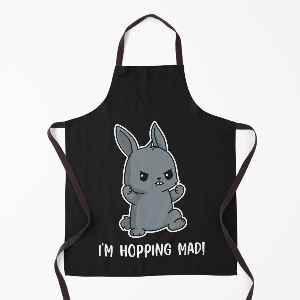 Item preview, I'm Hopping Mad Bunny Cute Kawaii designed and sold by MeowsAndMakes.