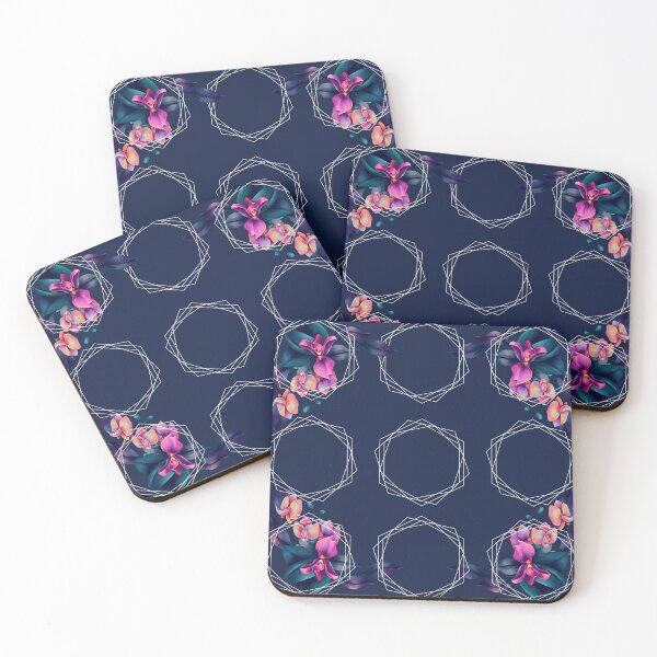 Item preview, Orchids and Circles designed and sold by dealchica.