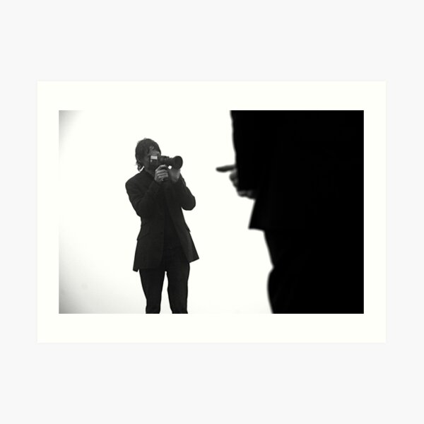Andrew as Filmmaker Art Print