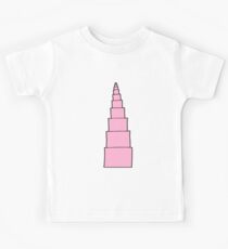 The Pink Tower Kids Tee