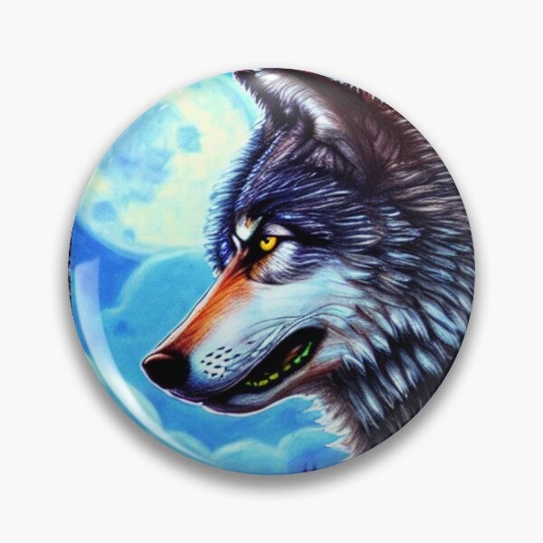 Item preview, Wolf Forest Moon 1 designed and sold by MMwolfdogden.