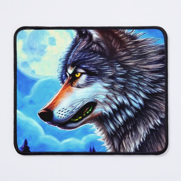 Item preview, Wolf Forest Moon 1 designed and sold by MMwolfdogden.