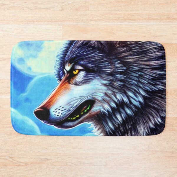 Item preview, Wolf Forest Moon 1 designed and sold by MMwolfdogden.