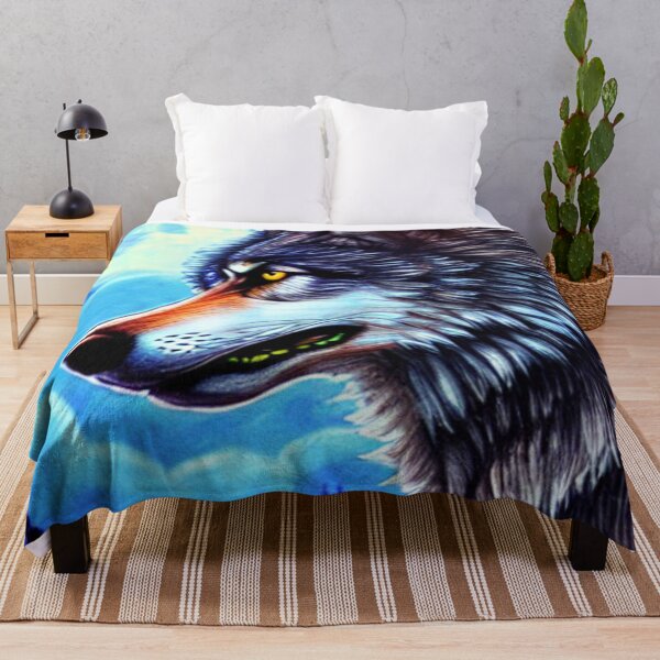 Item preview, Wolf Forest Moon 1 designed and sold by MMwolfdogden.
