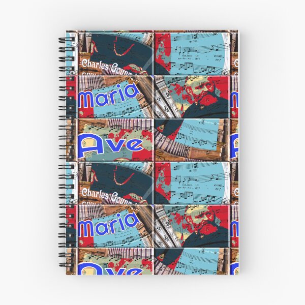 Item preview, ATTRACTIVE PORTRAIT OF CHARLES GOUNOD - MUSICIAN COMPOSER - ABSTRACT ORGAN ON MUSICAL SCORE - FAMOUS ARIA AVE MARIA - FUNNY MUSIC SCORE AVE MARIA PATCHWORK PATTERN - GREAT GIFT FOR ORGANIST designed and sold by Ralek.