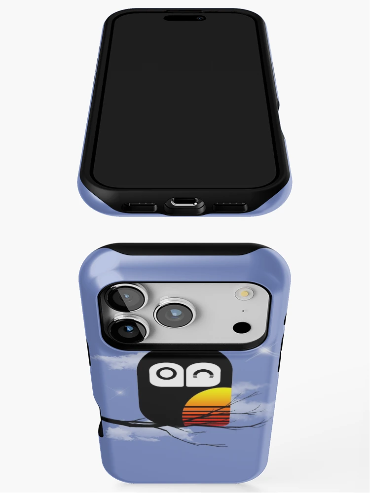 Thumbnail 3 of 4, iPhone Case, Sunsetowl designed and sold by RicePoison.