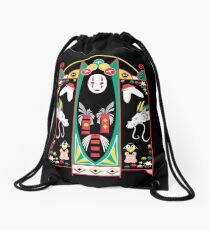 Spirited Deco Drawstring Bag
