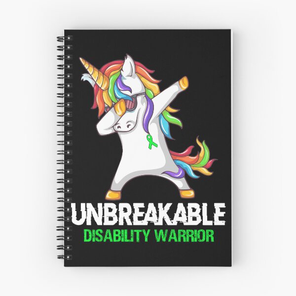 Item preview, Disability Awareness - Unicorn Disability Warrior Ribbon UNBREAKABLE designed and sold by Fernandezf.