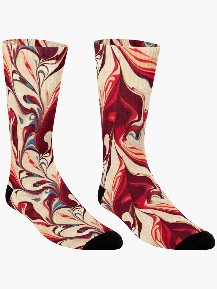 Thumbnail 3 of 5, Socks, Color Combination Pattern designed and sold by BuraxisDesigns.
