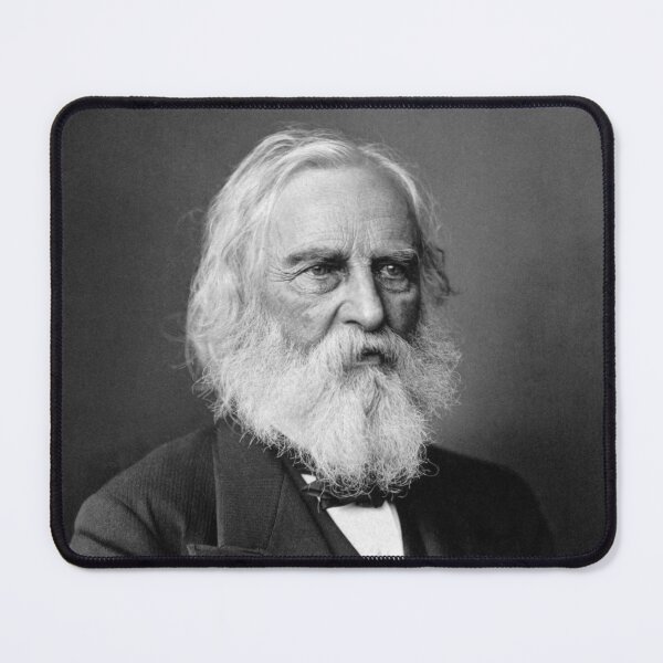 Item preview, Henry Wadsworth Longfellow Portrait - Circa 1876 designed and sold by warishellstore.