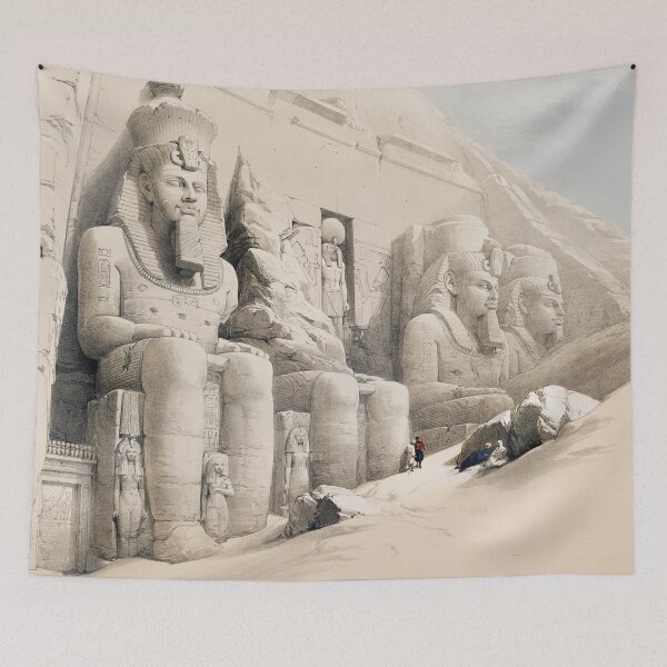 Item preview, The Great Temple of Aboo Simble Nubia designed and sold by Oliveirallan.