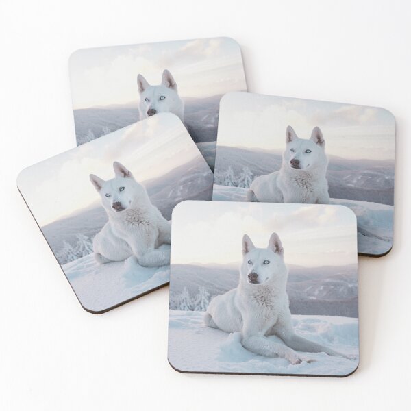 Item preview, BEAUTIFUL SNOWY WOLF DOG PHOTOGRAPHY designed and sold by iridescentarts.