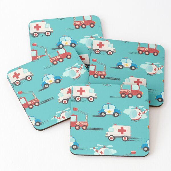 Item preview, Rescue Vehicles First Responders designed and sold by SamAnnDesigns.