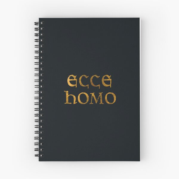 Item preview, Ecce Homo, Behold the Man, Latin Nietzsche Motto designed and sold by Careful Disorder.