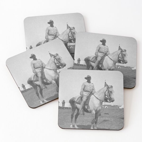 Item preview, Colonel Theodore Roosevelt On Horseback - New York - 1898 designed and sold by warishellstore.