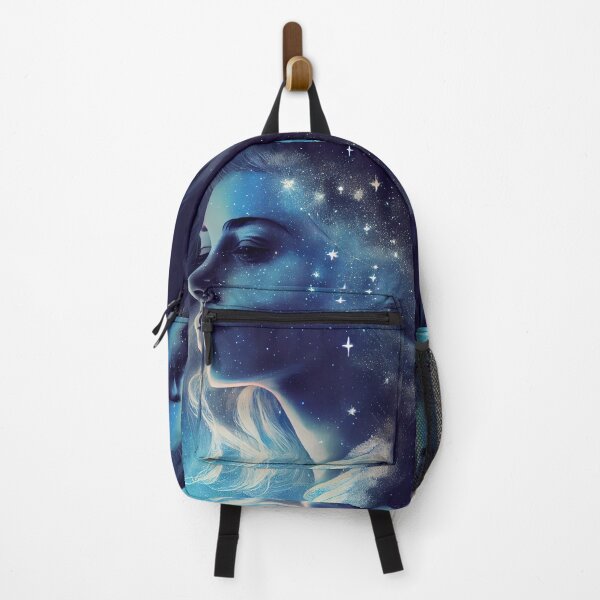 Item preview, double exposure, girl and the stars, dreams and reality designed and sold by Dicoart.