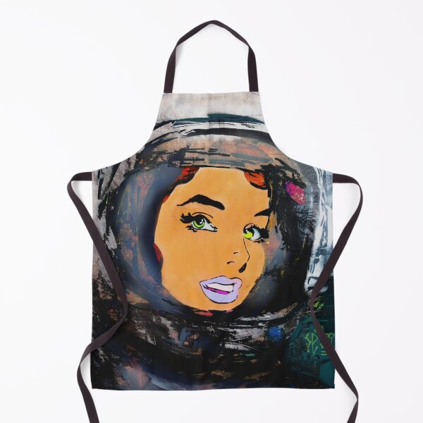 Item preview, Astronaut girl | Purple lips | street art aesthetics designed and sold by CiceroSpin.