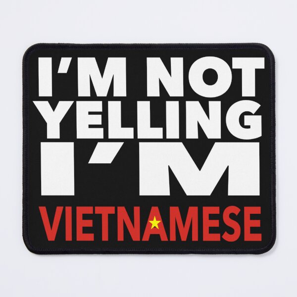 Item preview, Vietnamese  gift - i'm not yelling, i'm Vietnamese - Vietnamese gifts - Vietnamese flag - Vietnam Gift - Vietnamese Decor designed and sold by babaorum.