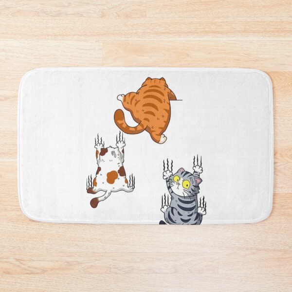 Item preview, Scratch cat vinyl car , three cats scratch cover funny bumper designed and sold by karimlaga.